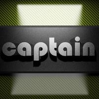 captain word of iron on carbon photo