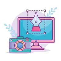 digital tools for designer vector