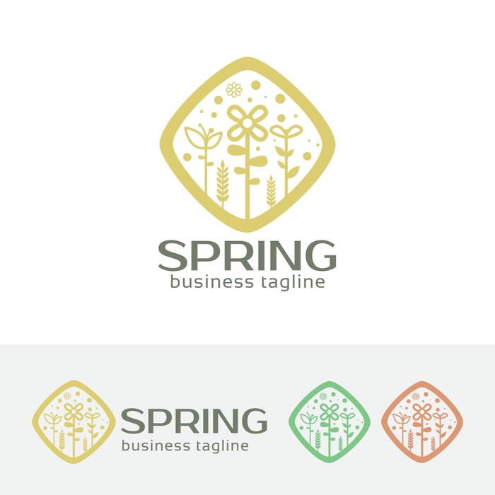 Spring Logo Vector Art, Icons, and Graphics for Free Download