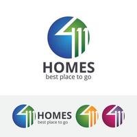 Homes vector logo design