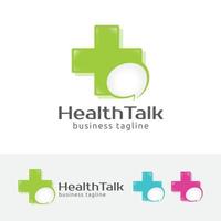 Health consulting logo design vector