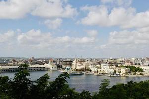 View to the Havana, river and tree photo