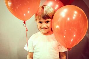 kid balloons birthday home photo