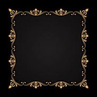 decorative frame background vector