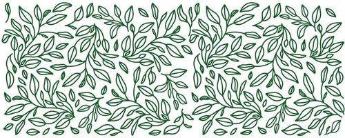 leaf seamless background with pattern background photo