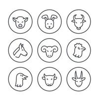 Farm Animal Icons Vector Art, Icons, and Graphics for Free Download Farm Animal Icons Vector Art, Icons, and Graphics for Free Download
