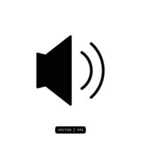 Speaker Icon Vector - Sign or Symbol