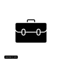 Briefcase Icon Vector - Sign or Symbol