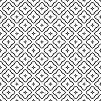 Black and white surface pattern texture. Bw ornamental graphic design. Mosaic ornaments. Pattern template. vector