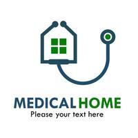 Home care logo template illustration vector