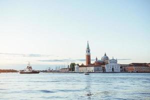 venecia - gran canal desde el puente de rialto foto