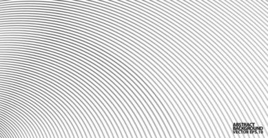 Abstract warped Diagonal Striped Background. Vector curved twisted slanting, waved lines texture. Brand new style for your business design.