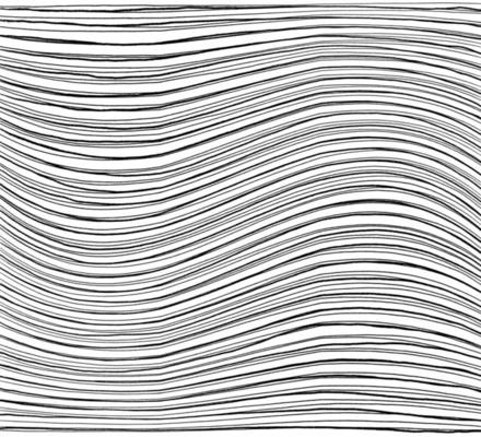 Hand drawn abstract pattern with hand drawn lines, strokes. Set of vector grunge brushes. wavy striped, Vector EPS 10 illustration