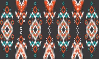 Geometric ethnic oriental pattern traditional Design for background,carpet,wallpaper,clothing,wrapping,Batik,fabric,Vector illustration.embroidery style. vector