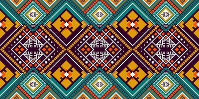 Geometric ethnic pattern seamless. vector
