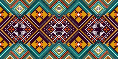 Geometric ethnic pattern seamless. vector