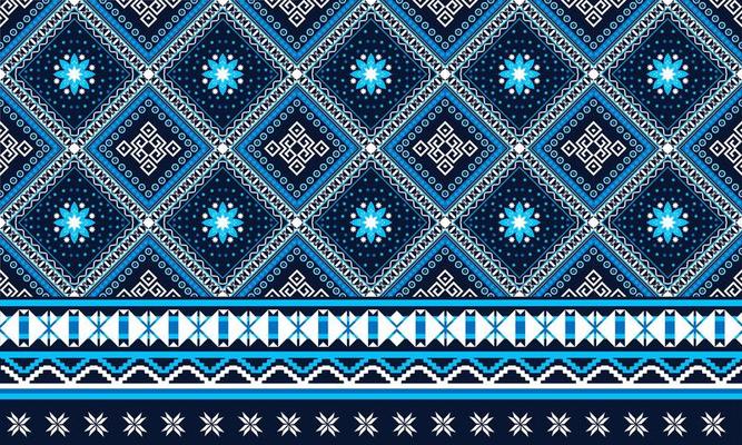 Geometric ethnic oriental seamless pattern traditional Design for background,carpet,wallpaper,clothing,wrapping,Batik,fabric,Vector illustration.embroidery style.