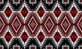 Geometric ethnic pattern.carpet,wallpaper,clothing,wrapping,batik,fabric,Vector illustration embroidery style. vector