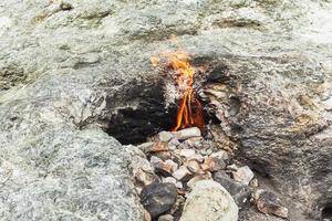 Chimera fire. On the hill near Chirali. Kemer photo