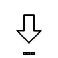 Download Icon Vector - Sign or Symbol