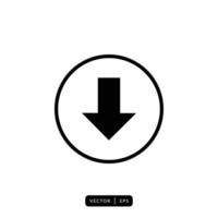 Download Icon Vector - Sign or Symbol