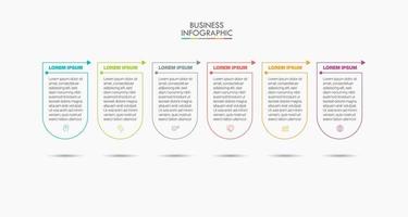 Presentation business infographic template vector