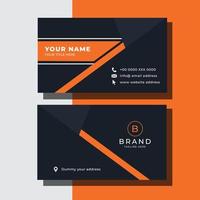 Minimalistic Stylish Business Card vector