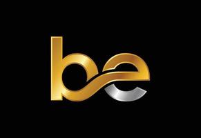 Initial Letter B E Logo Design Vector. Graphic Alphabet Symbol For Corporate Business Identity vector