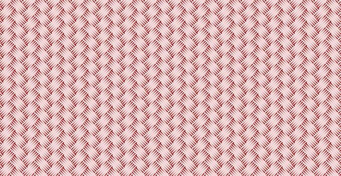 Panoramic red wicker background, repeating elements - Vector