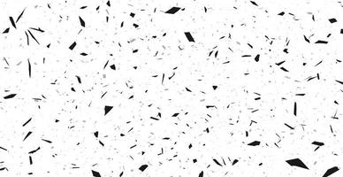 Grunge black lines and dots on a white background - Vector