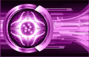 eye cyber circuit future technology concept background vector