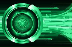 eye cyber circuit future technology concept background vector