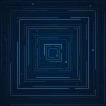 patrón de línea azul futurista abstracto de plantilla de arte de tecnología geométrica. diseño de elementos geométricos para copiar espacio de texto, encabezado, fondo. ilustración vectorial vector