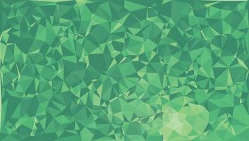 Abstract green triangle shape background. Abstract background of triangles, vector design.