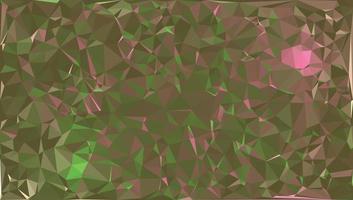 Abstract green triangle shape background. Abstract background of triangles, vector design.