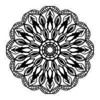 Hand drawn mandala. decoration in ethnic oriental  doodle ornament. vector