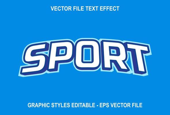 esports text effect editable blue background.