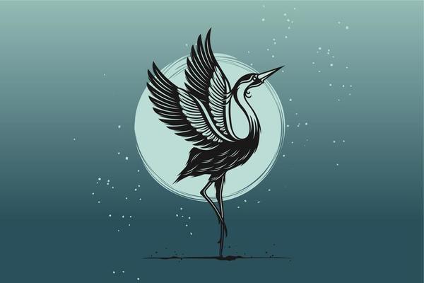 Heron Vector Art, Icons, and Graphics for Free Download