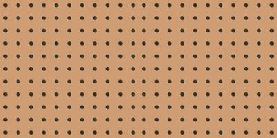 Peg board perforated texture background material with round holes pattern board vector illustration.