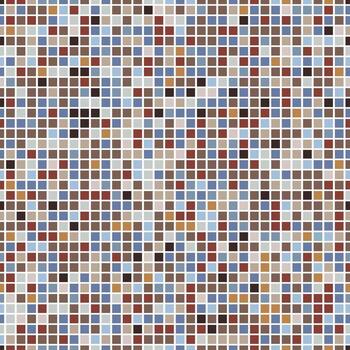 Seamles pattern abstract pixel, tile, mosaic geometric texture background vector