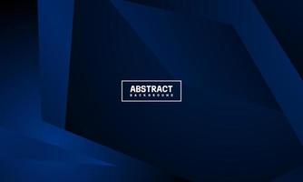 Dark blue color gradient background for landing page vector