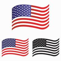 USA FLAG Vector design