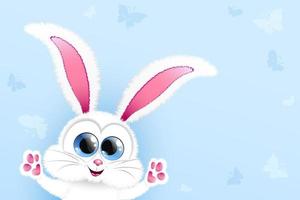 Happy smiling Bunny vector