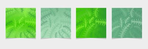 Green branch gradient vector