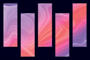 Abstract liquid watercolor texture pattern background template design vector