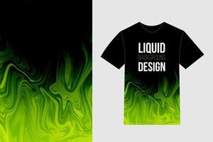 Abstract liquid watercolor texture pattern background template design for tshirt vector