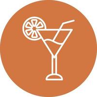 Cocktail Icon Style vector