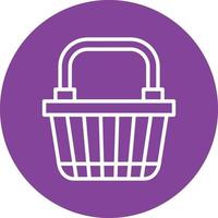 Basket Icon Style vector