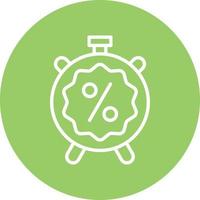 Stopwatch Icon Style vector