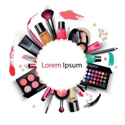 Cosmetic Background Vector Art, Icons, and Graphics for Free Download